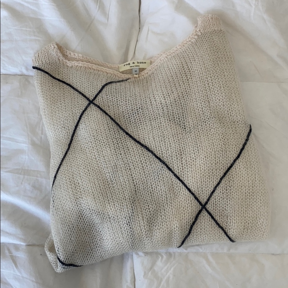 Rag & bone mohair lightweight sweater size m
